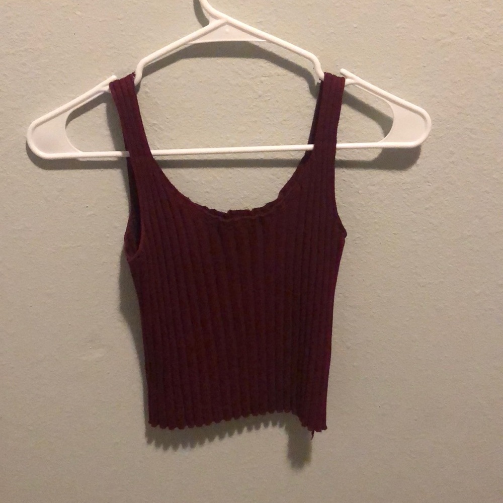 Ribbed Knit Vest